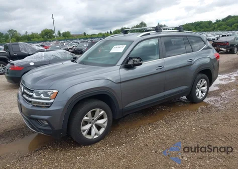 2018 Volkswagen Atlas 3.6L V6 Se/3.6L V6 Se W/Technology from USA, damaged, VIN 1V2LR2CAXJC579919